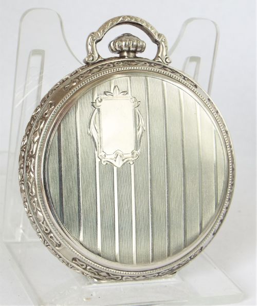 fig 1. A 1924 Art Deco Waltham pocket watch.