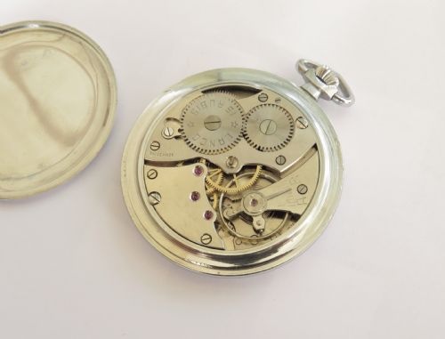 fig 1. 1930s Lanco pocket watch by Langendorf