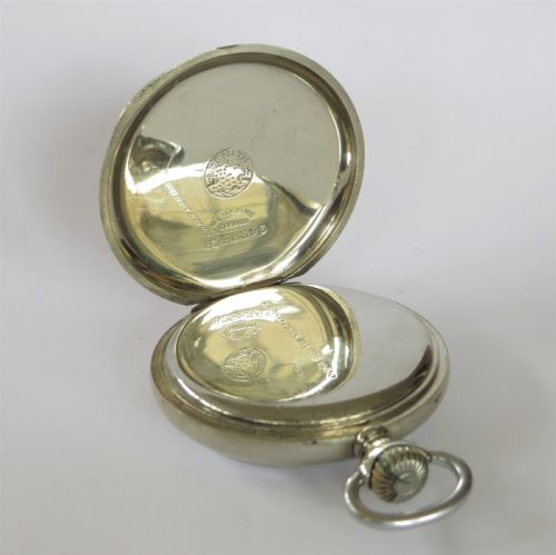 fig 2. 1939 WW2 Zenith pocket watch, stamped HS3