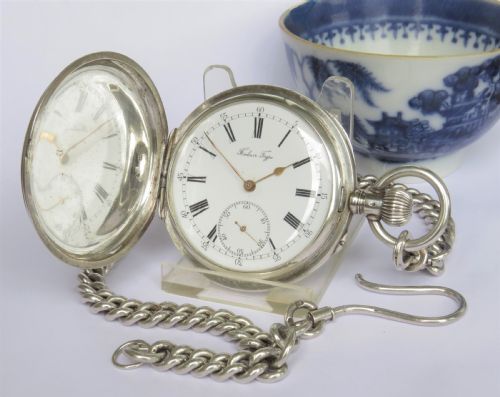 fig 1. Antique Russian Imperial Court pocket watch, Buhre