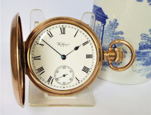 Waltham Full Hunter Pocket Watch, 1924.