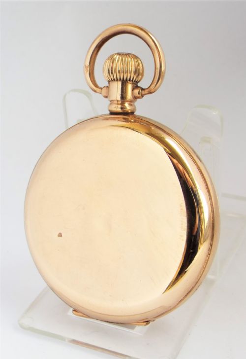 fig 1. Waltham full hunter pocket watch, 1924.