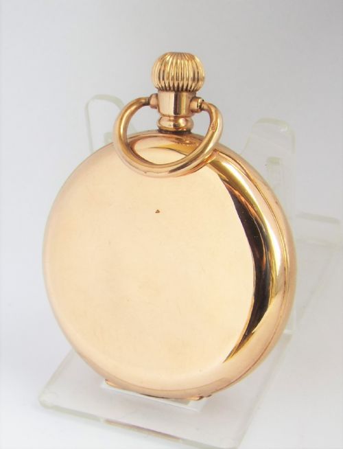 fig 2. Waltham full hunter pocket watch, 1924.