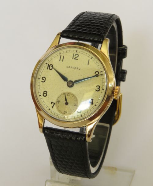 9ct Gold Wrist Watch from Garrard, 1957