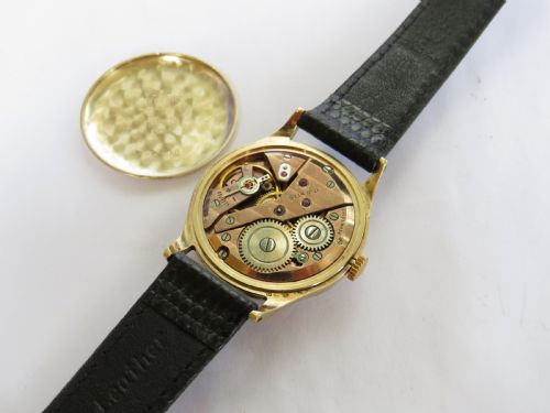 fig 2. 9ct gold wrist watch from Garrard, 1957