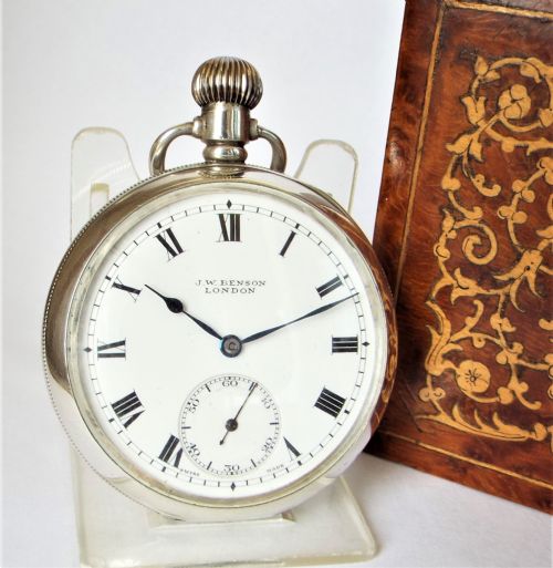 Antique Revue Pocket Watch from J W Benson.