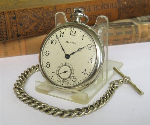 Antique Reliance Pocket Watch by Robert Ingersoll