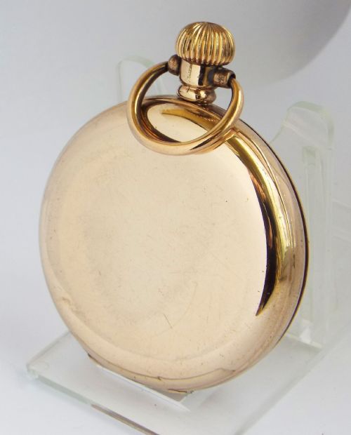 fig 2. 1920s Coventry Astral half hunter pocket watch from H Williamson.