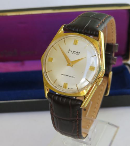 Gents 1960s Accurist Shockmaster Wrist Watch