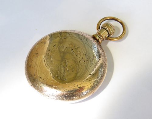 fig 2. Antique Waltham pocket watch, 1898