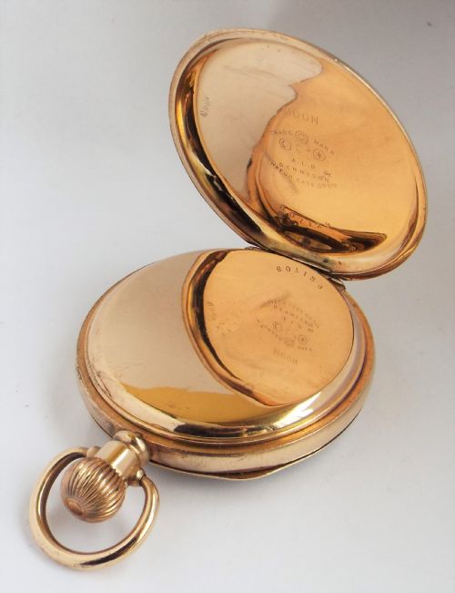 fig 2. A 1920s J W Benson pocket watch.