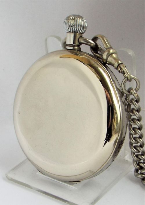 fig 1. 1920s Limit No 2 pocket watch and chain.