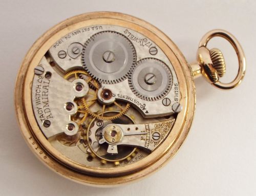 fig 2. Henry Sandoz Admiral pocket watch