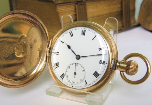 Antique Regnam Full Hunter Pocket Watch, Royal Arsenal