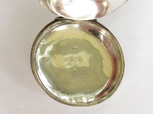 fig 1. Antique Waltham pocket watch with history