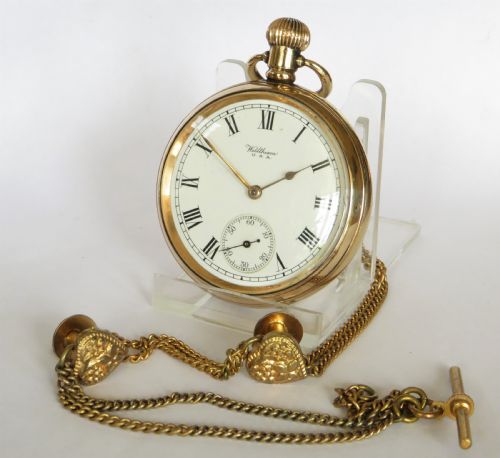 Antique 1906 Waltham Pocket Watch and Chain