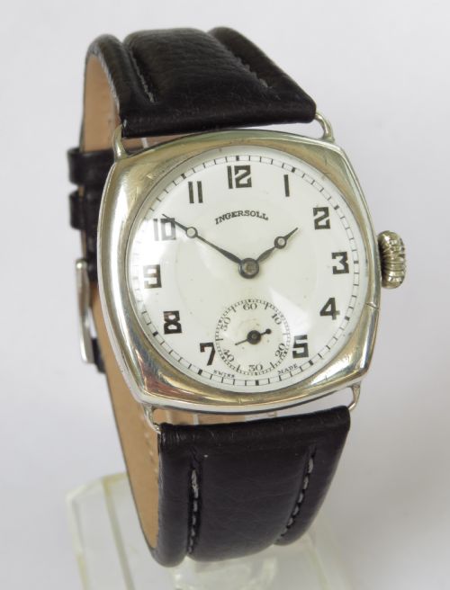 fig 1. Gents 1924 Ingersoll wrist watch