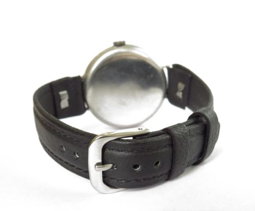 fig 3. Gents silver Cyma wrist watch from J W Benson, 1932