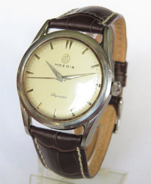 Gents 1950s Moeris Skyrouter Wrist Watch