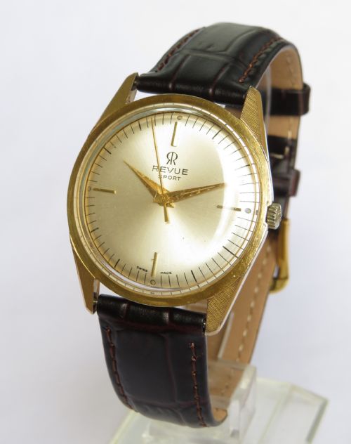 Gents 1950s Revue Sport Wrist Watch