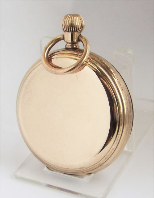 fig 2. Antique Waltham full hunter pocket watch, 1919.