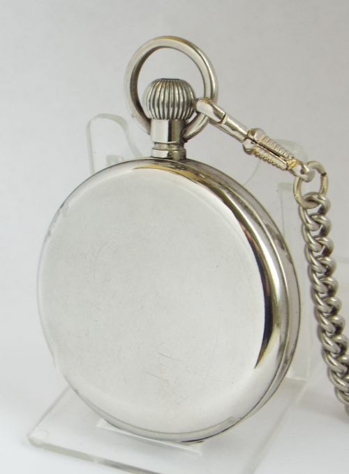 fig 1. A 1920s Cyma pocket watch with chain.