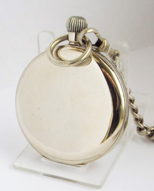 fig 1. 1930s Swiss pocket watch and chain.