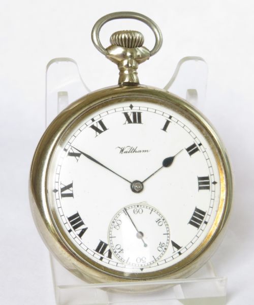 fig 1. 1930s Waltham Riverside deck pocket watch