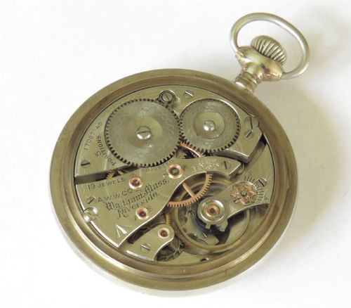 fig 2. 1930s Waltham Riverside deck pocket watch