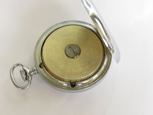 fig 3. 1920s Hebdomas pocket watch from Limit of Switzerland