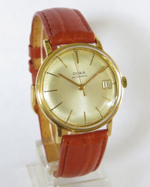 Gents 14ct Gold Doxa Wrist Watch