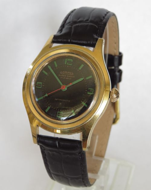 1950s Roamer Supershock Wrist Watch