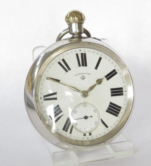fig 1. Antique Rotherhams pocket watch, Dunedin Railway