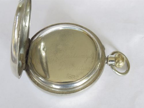 fig 3. Antique Rotherhams pocket watch, Dunedin Railway