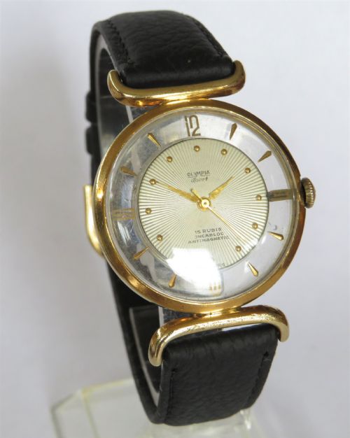 fig 1. Gents 1960s Olympia Sport wrist watch