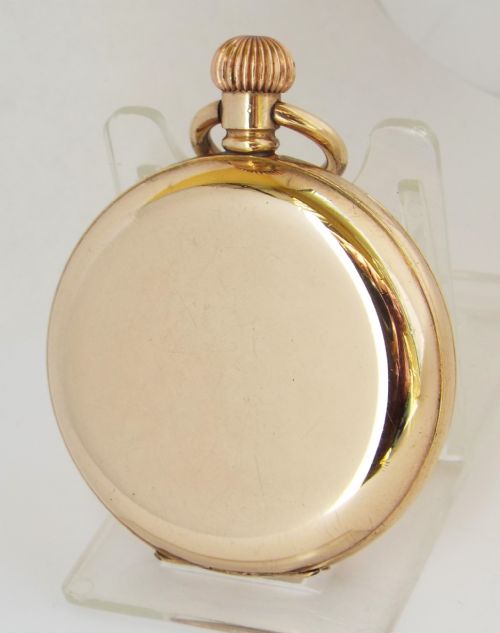 fig 2. Antique Waltham Bartlett full hunter pocket watch