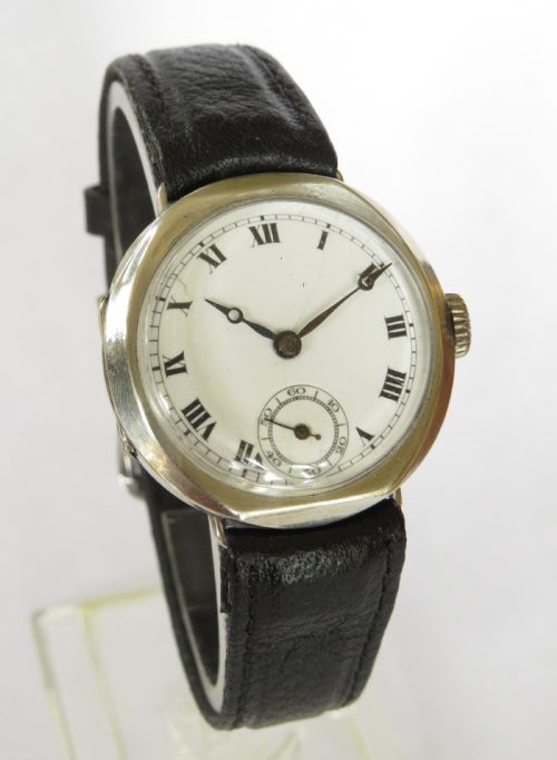 fig 1. 1927 silver Texa wrist watch, Lever Brothers