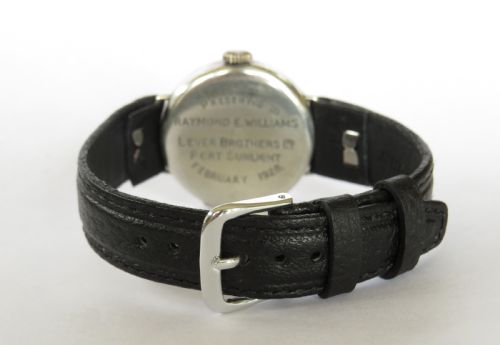 fig 2. 1927 silver Texa wrist watch, Lever Brothers