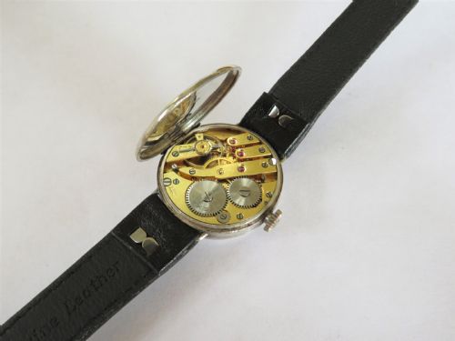 fig 3. 1927 silver Texa wrist watch, Lever Brothers