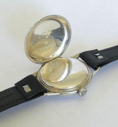 fig 3. Gents silver wrist watch, 1925