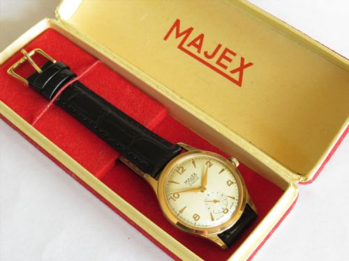 Boxed Gents Majex Vitaflex Wrist Watch