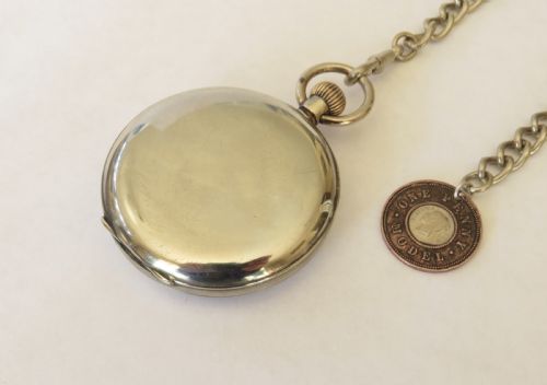 fig 3. 'The Yare Lever' pocket watch and chain