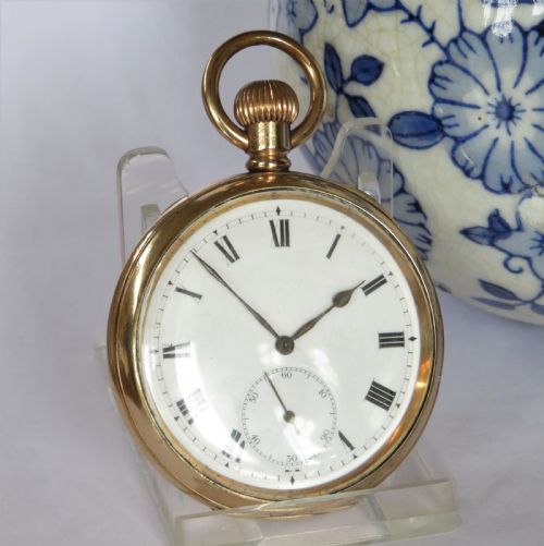 fig 1. Antique Swiss pocket watch