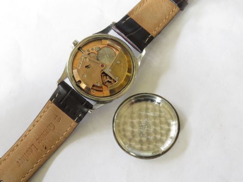 fig 2. Gents Omega bumper automatic wrist watch, c1949