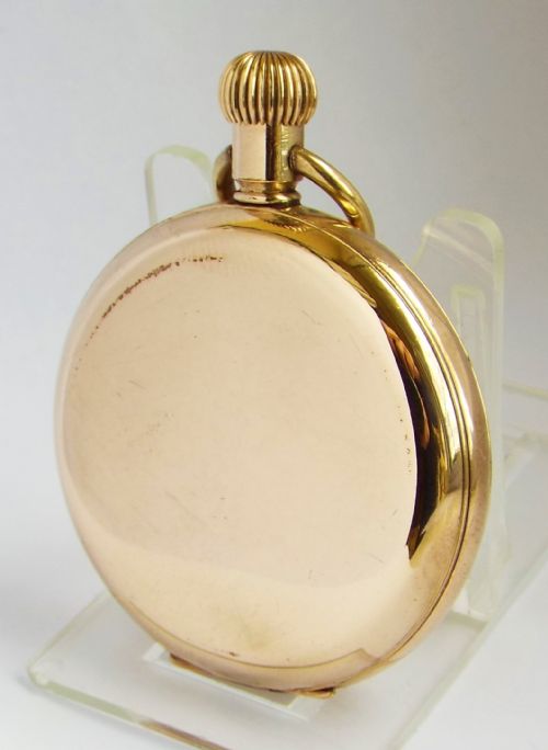 fig 1. A 1920s Thomas Russell full hunter pocket watch.
