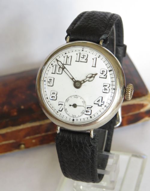 Antique Silver Trench Watch, C1917