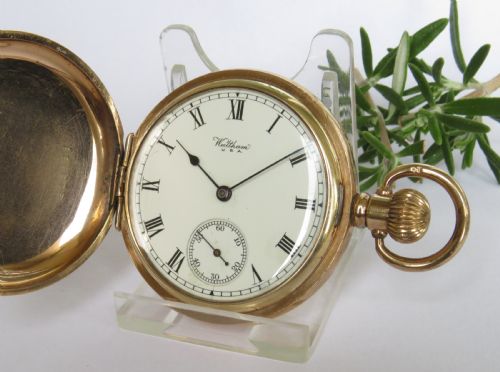 1925 Waltham Bartlett Full Hunter Pocket Watch