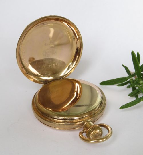 fig 2. 1925 Waltham Bartlett full hunter pocket watch