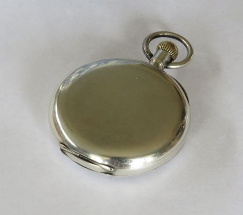 fig 1. Antique silver Zenith pocket watch, 1919