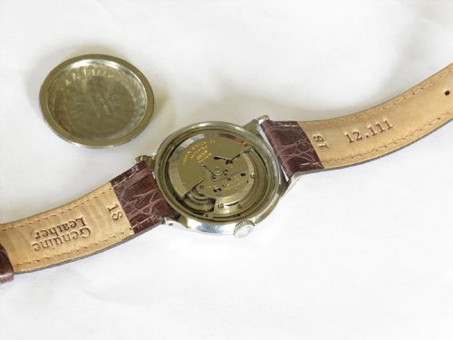 fig 2. Gents 1950s Gruen Precision Power-Glide automatic wrist watch